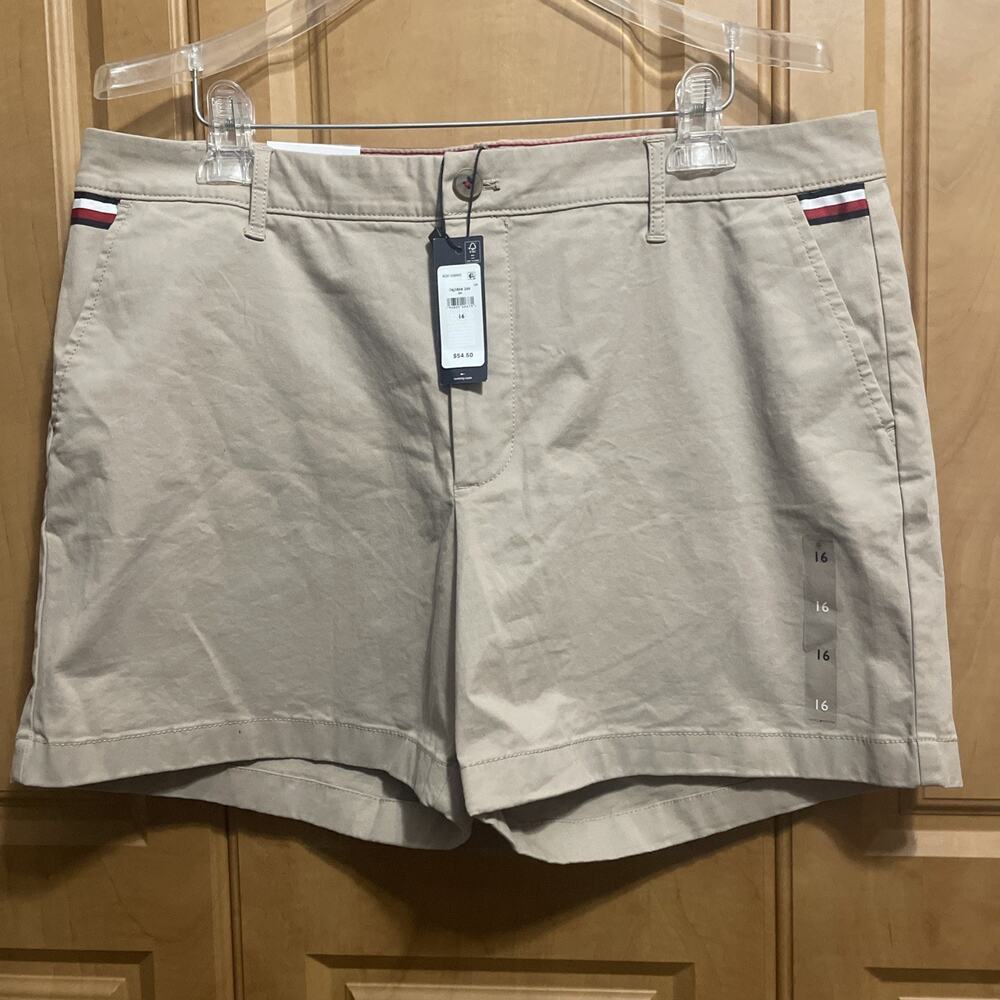 New Tommy Hilfiger Th Flex Classic Shorts Size 16